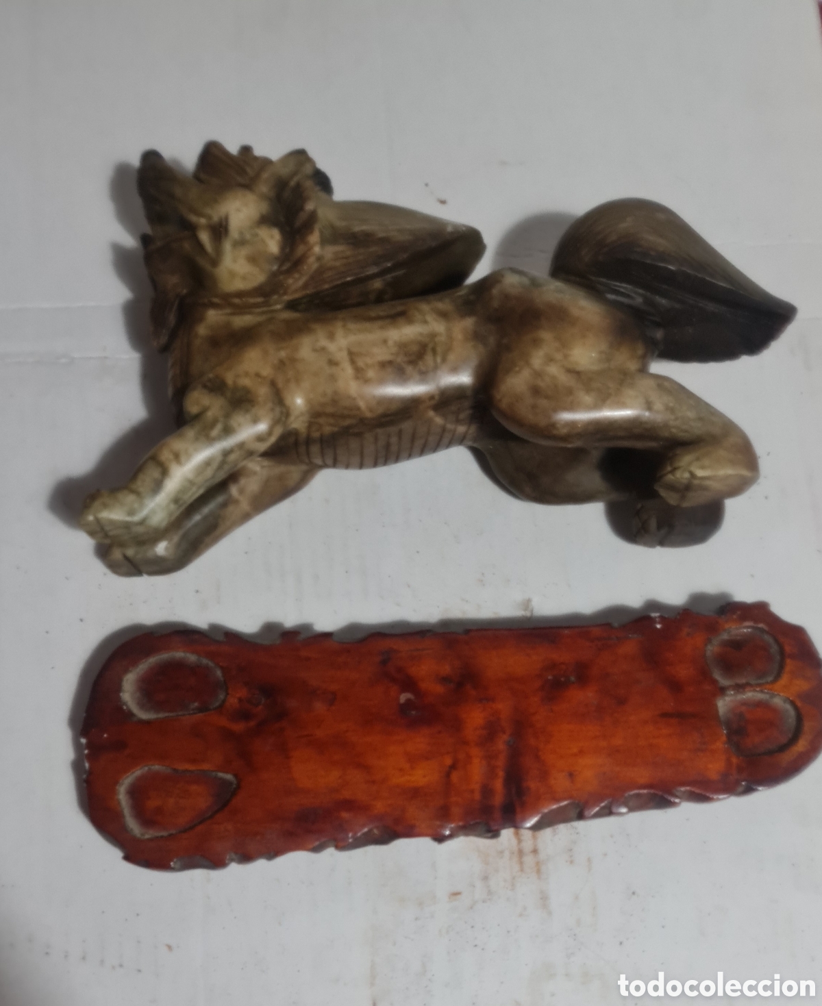 Artesan&iacute;a: Drag&oacute;n m&aacute;rmol con peana - Foto 3