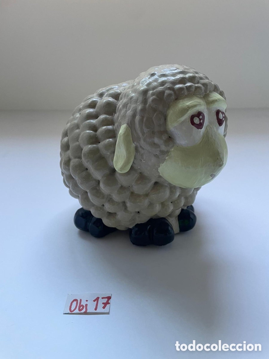 Artesan&iacute;a: Figura de oveja echa a mano - Foto 2