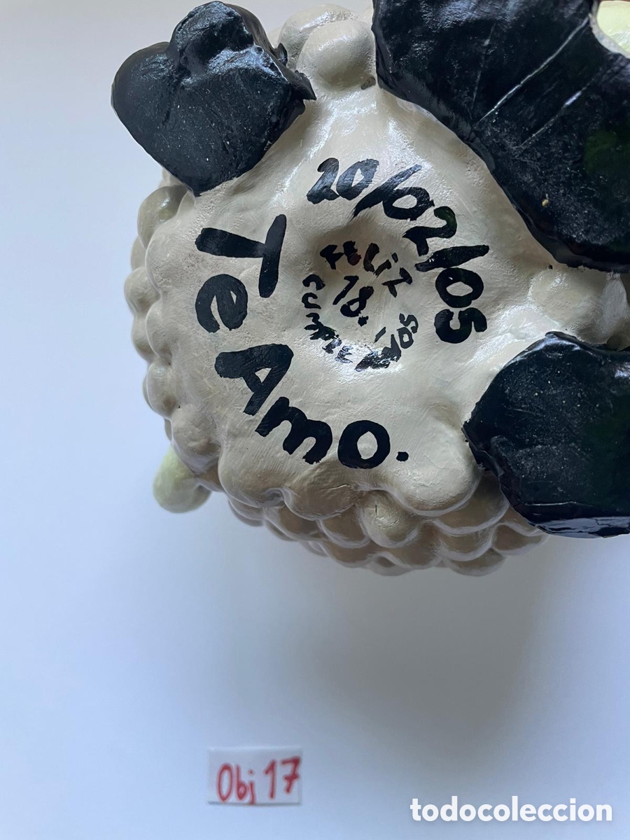 Artesan&iacute;a: Figura de oveja echa a mano - Foto 3