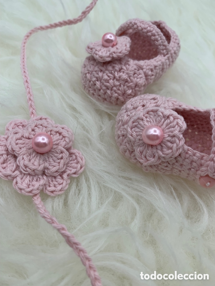 Artesan&iacute;a: Merceditas y diadema para reborn - Foto 5