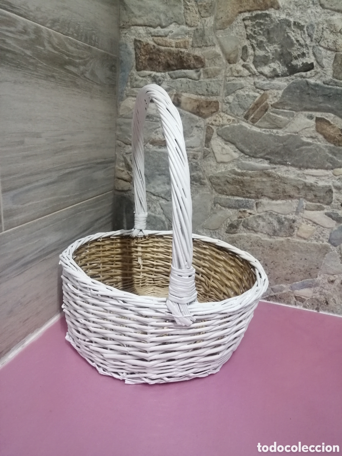 Artesan&iacute;a: Cesta de mimbre - Foto 6