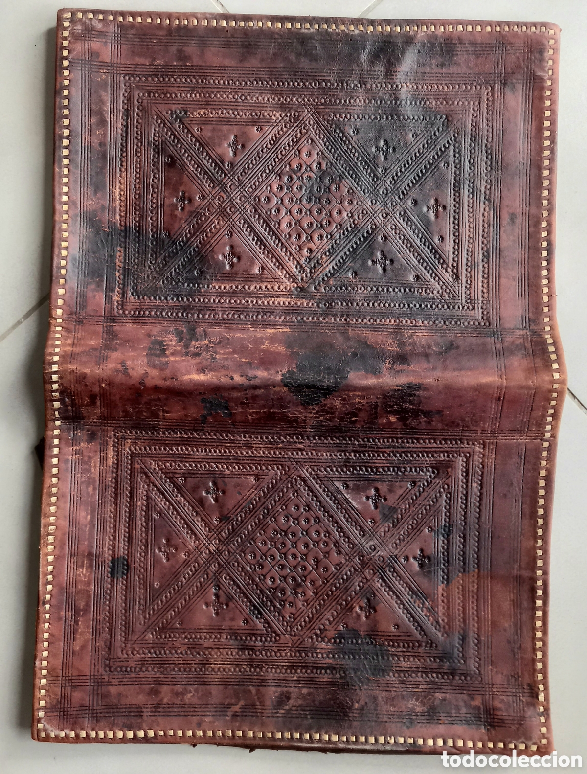 Artesan&iacute;a: Porte-document marocain en cuir. - Foto 1