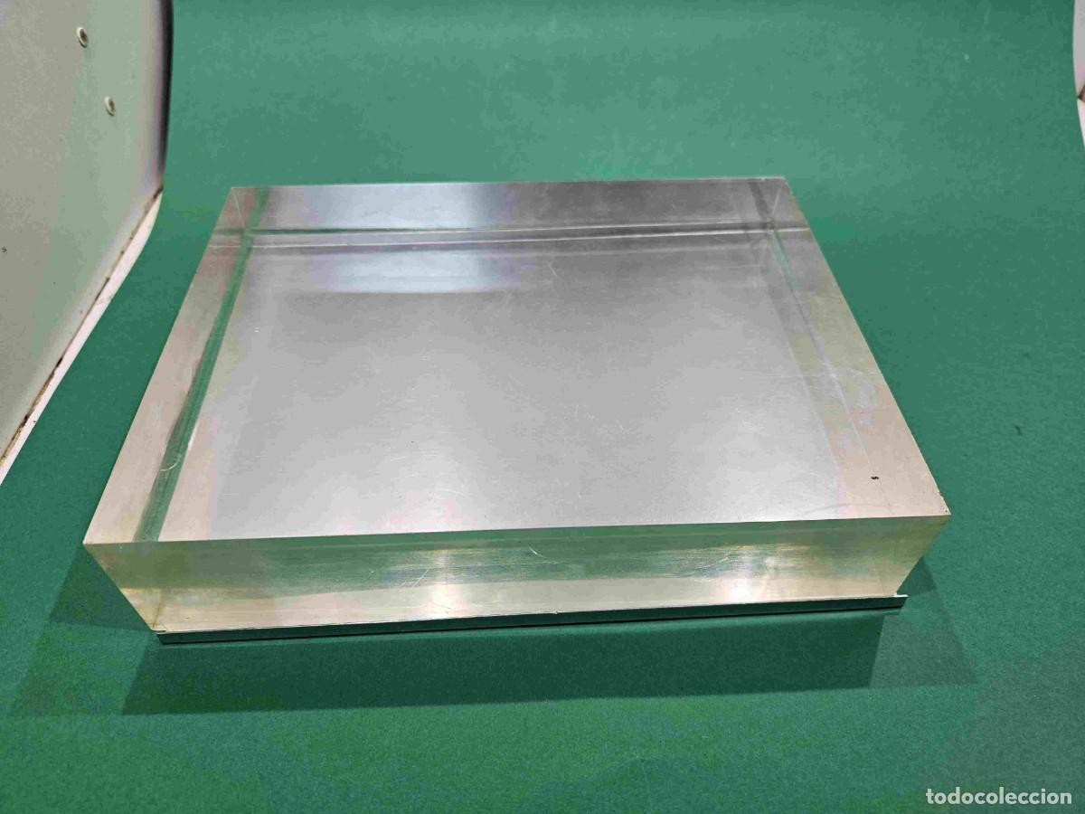 Artesan&iacute;a: PIEZA RECTANGULAR DE METRACRILAPO CON BASE AL - Foto 6