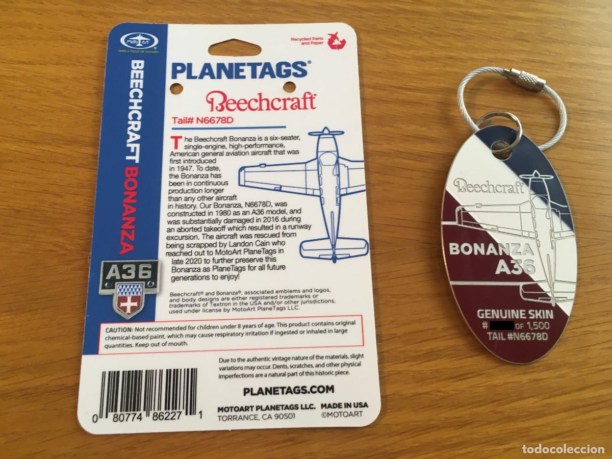 Artesan&iacute;a: Planetag Beechcraft A36 #N6678D - Foto 3