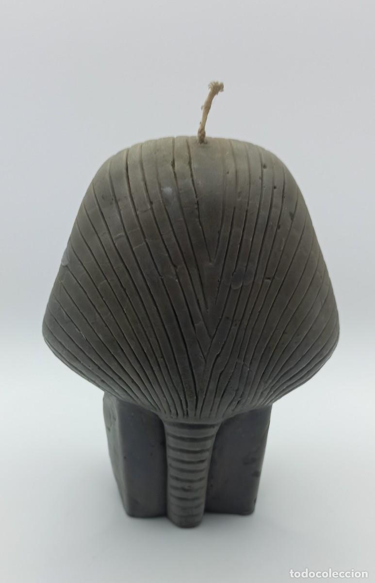 Artesan&iacute;a: Vela artesanal Esfinge Tutankam&oacute;n - Foto 3