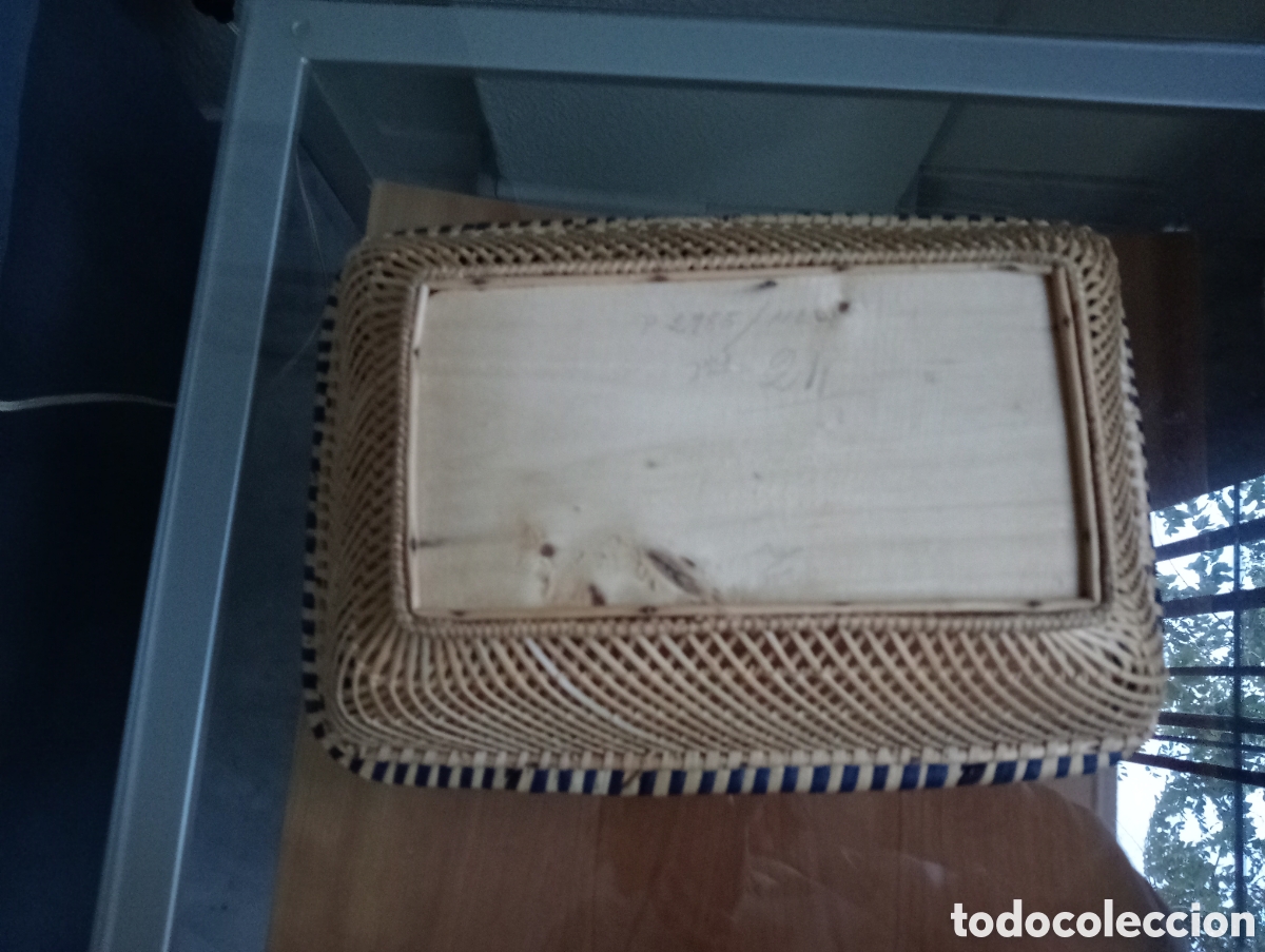 Artesan&iacute;a: Bonita cesta de mimbre - Foto 4