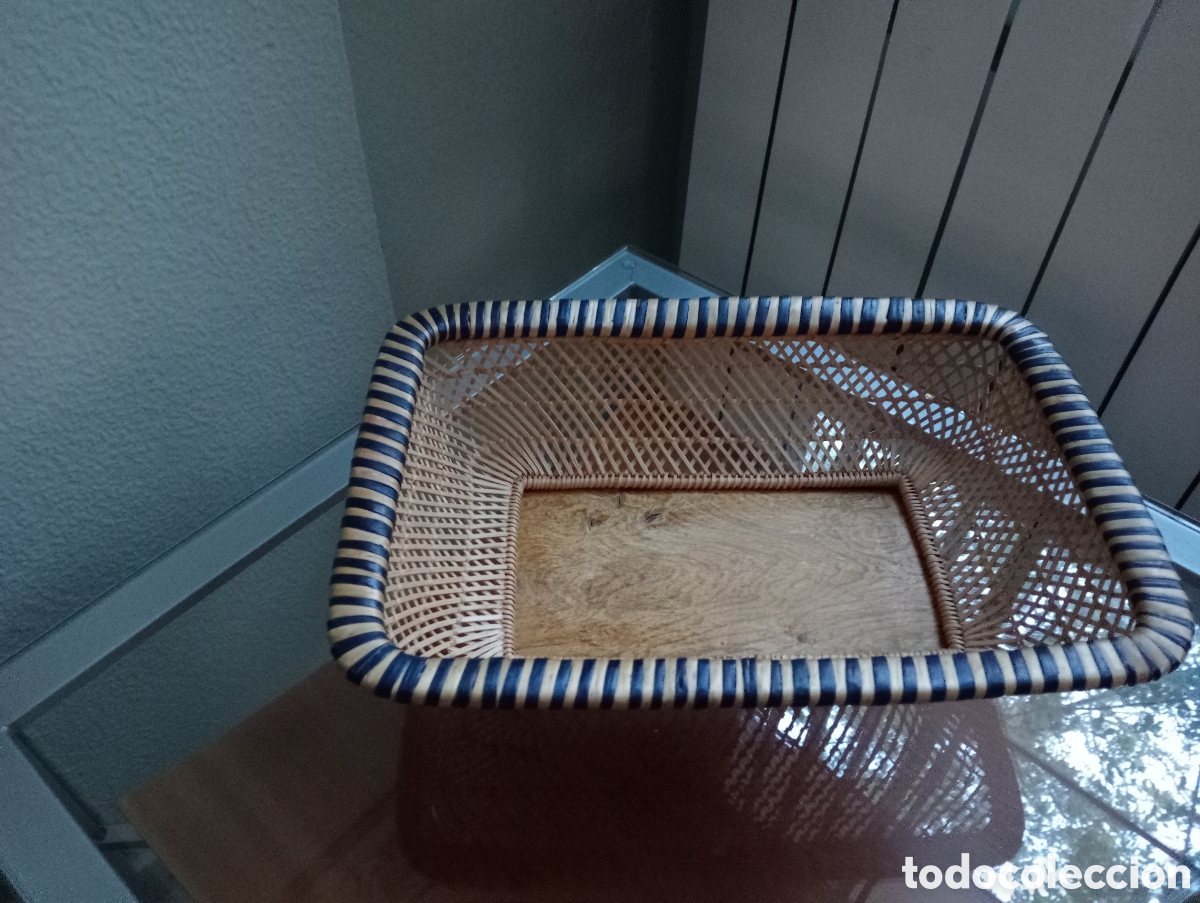 Artesan&iacute;a: Bonita cesta de mimbre - Foto 2