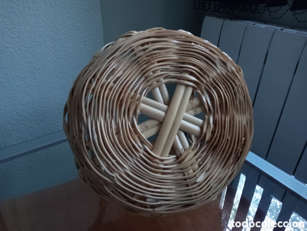 Artesan&iacute;a: Original cesta de mimbre - Foto 3