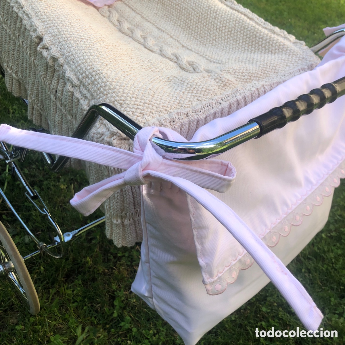 Artesan&iacute;a: CONJUNTO CAPAZO HECHO ARTESANALMENTE - Foto 10