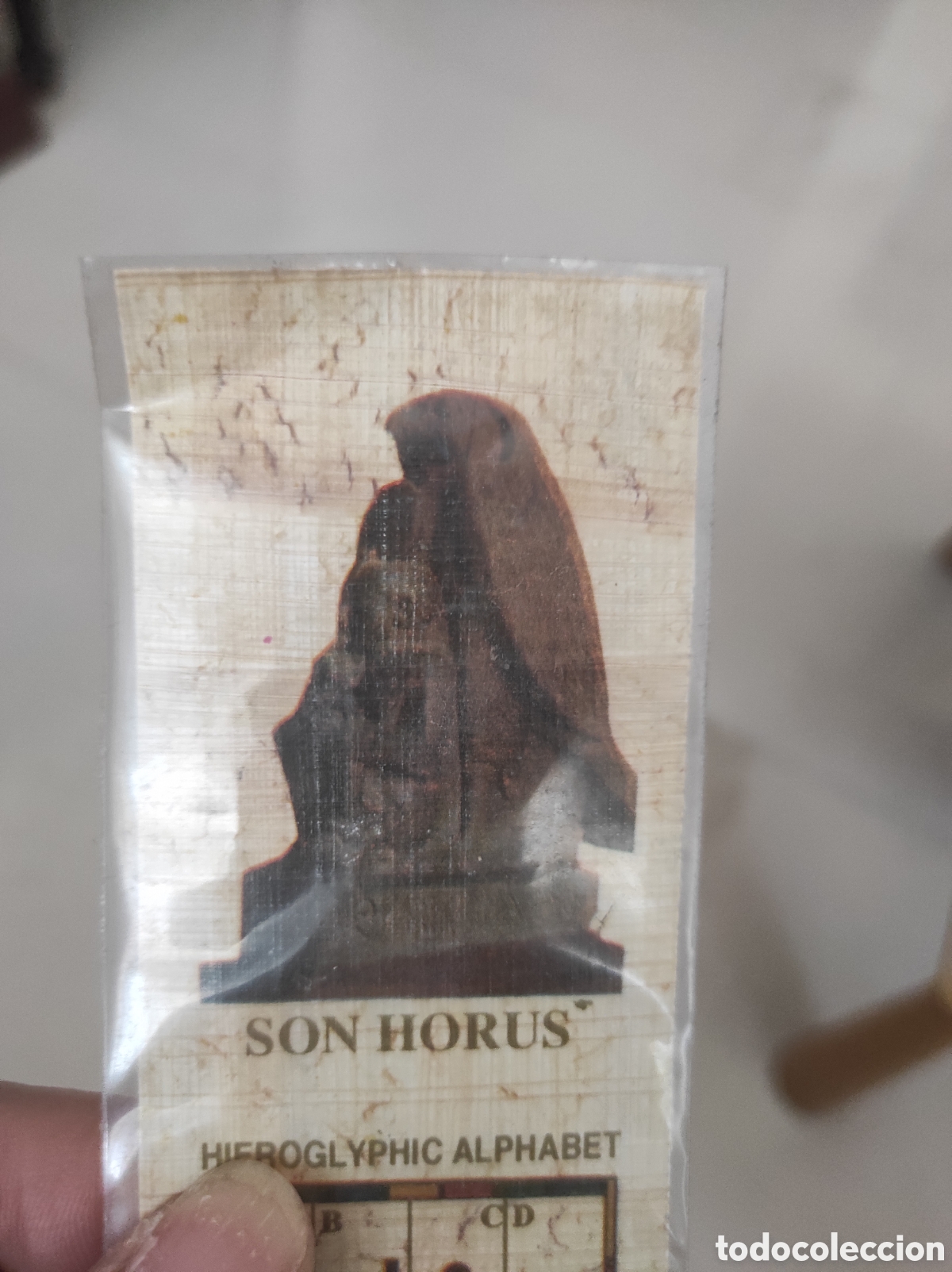 Artesan&iacute;a: Marca p&aacute;ginas en papel papiro 2 uds - Foto 2