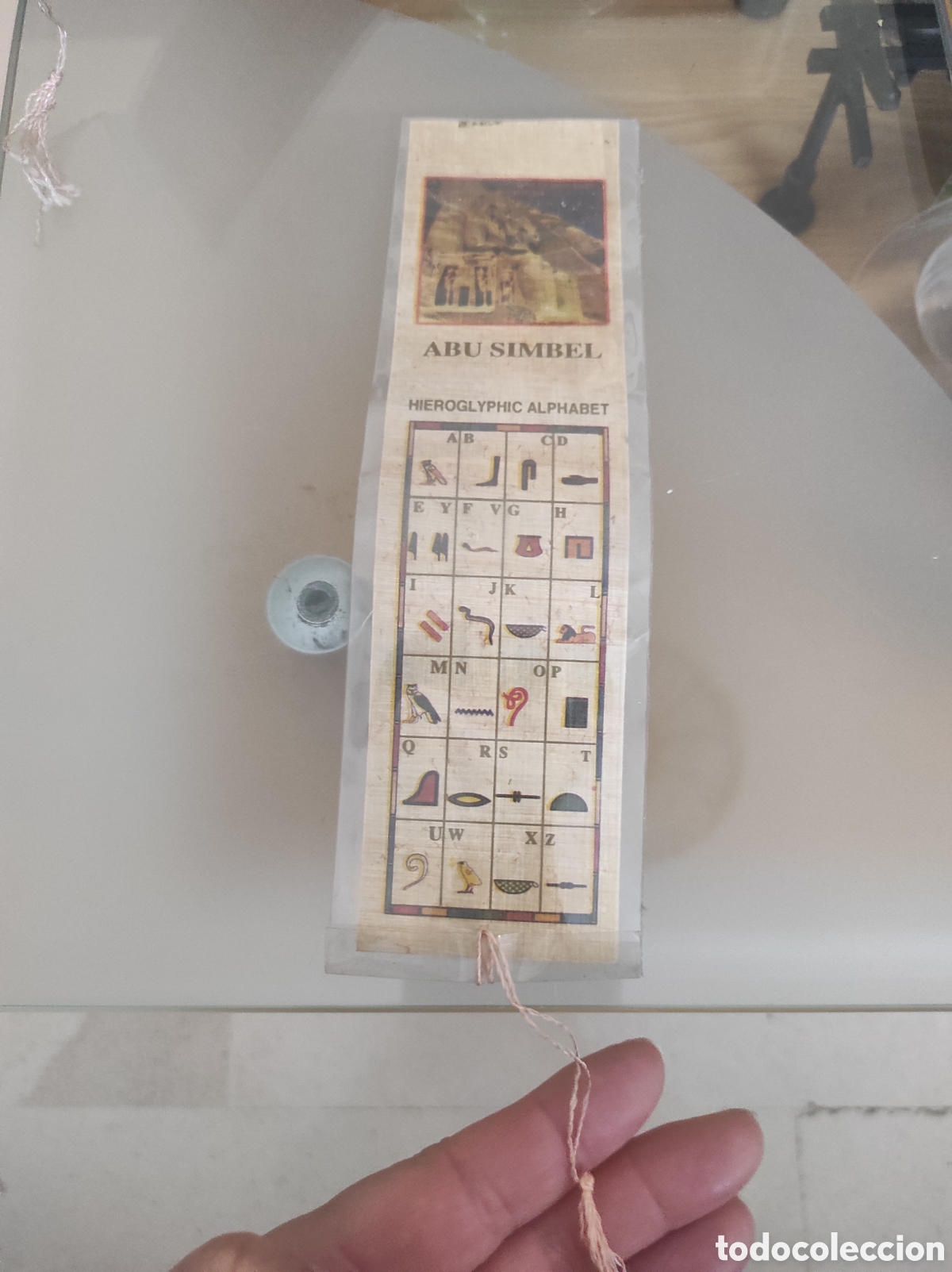 Artesan&iacute;a: Marca p&aacute;ginas en papel papiro 2 uds - Foto 4