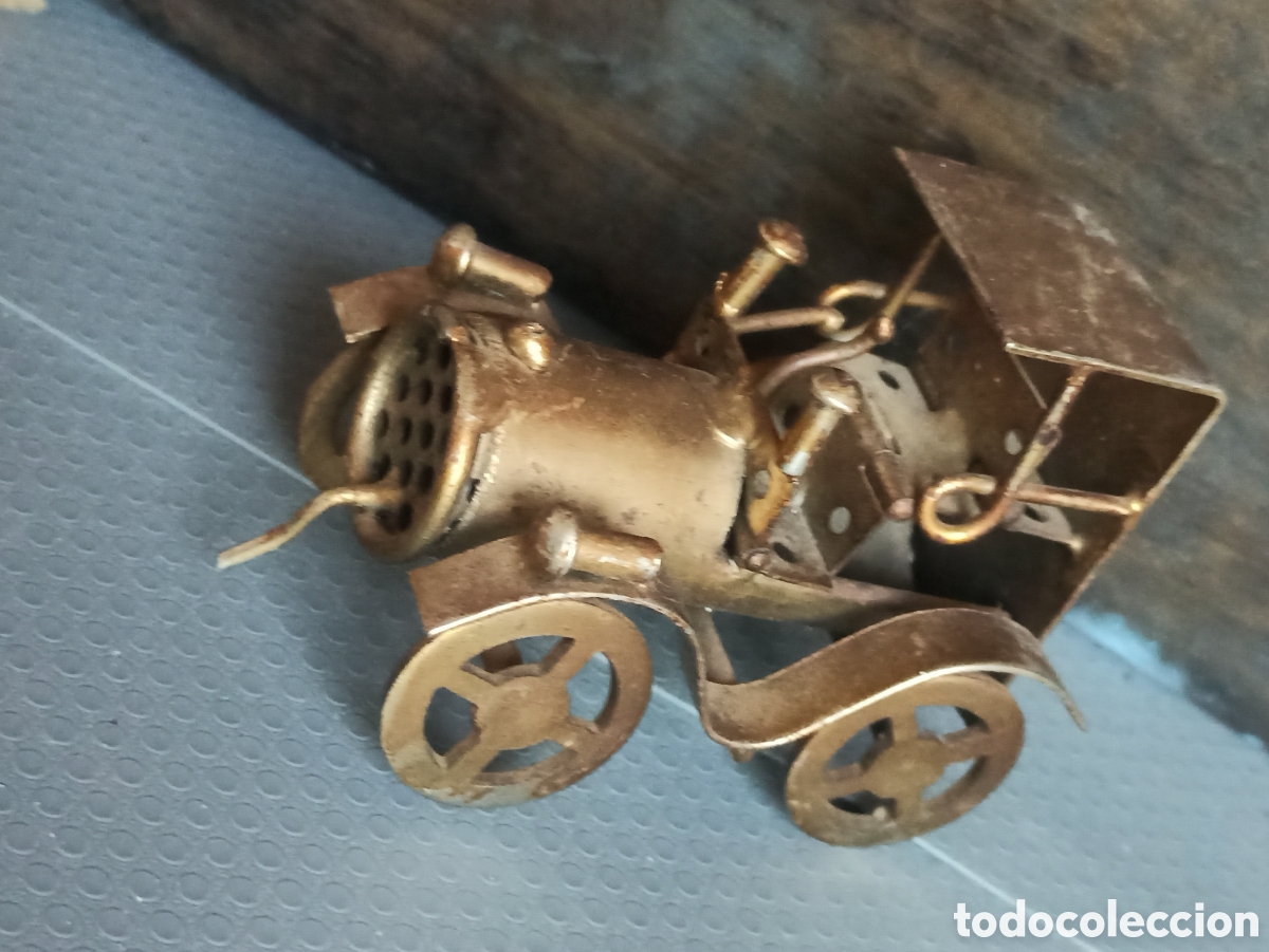 Artesan&iacute;a: Coche echo a mano de hierro - Foto 6