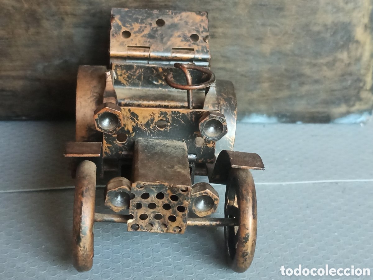 Artesan&iacute;a: Coche de hierro artesanal echo a mano - Foto 2