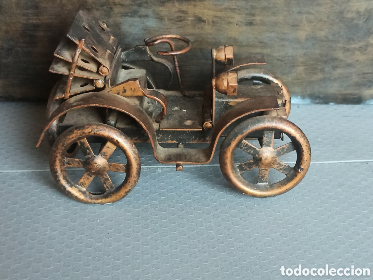Artesan&iacute;a: Coche de hierro artesanal echo a mano - Foto 3