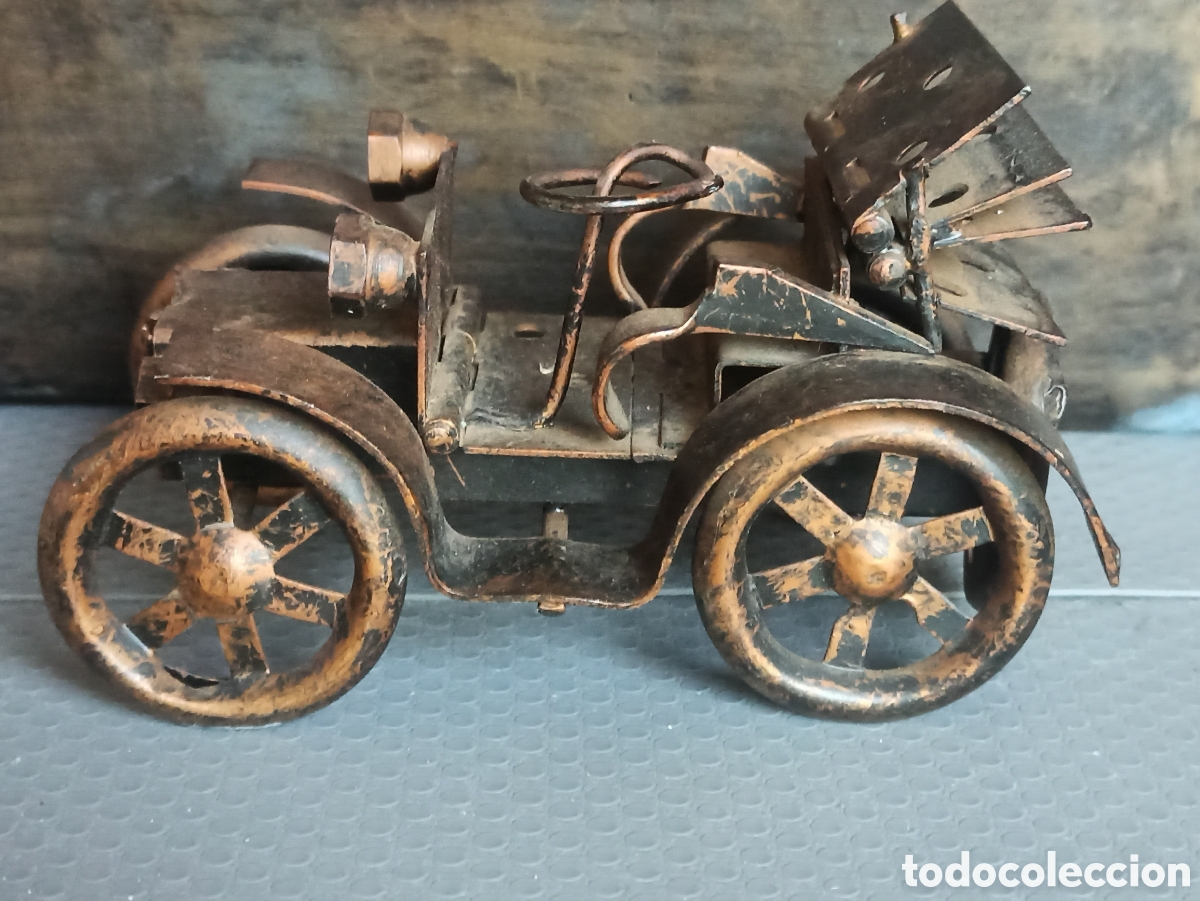 Artesan&iacute;a: Coche de hierro artesanal echo a mano - Foto 4