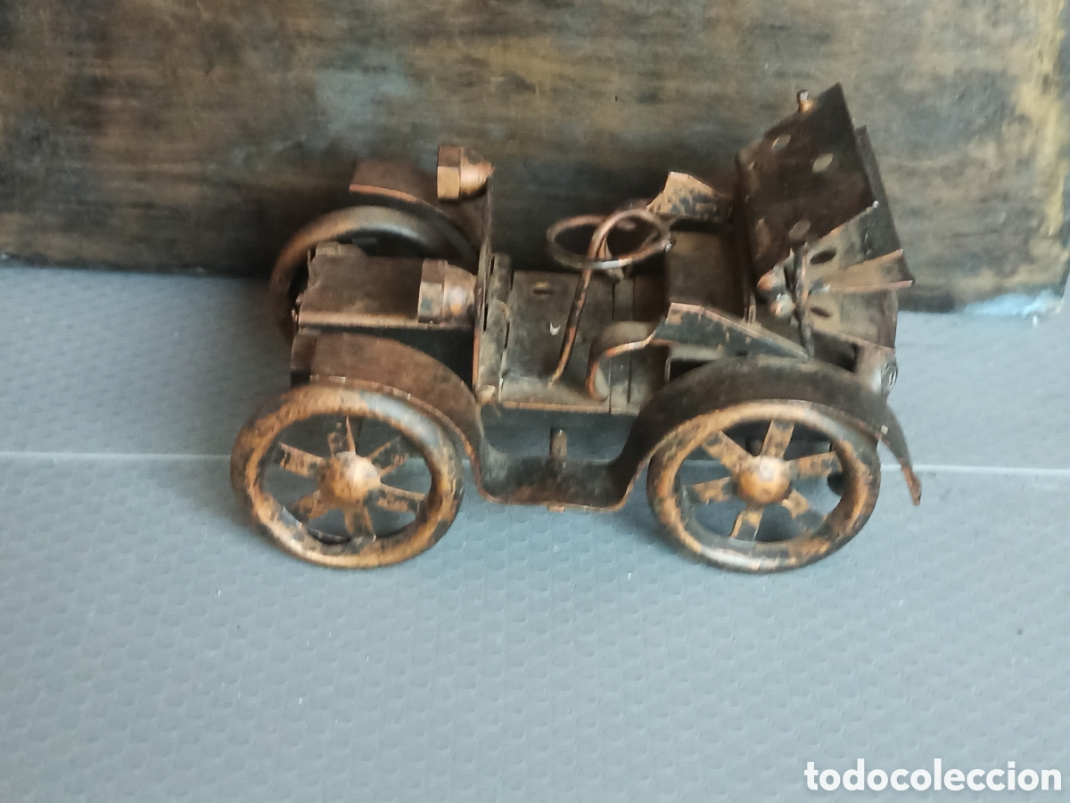 Artesan&iacute;a: Coche de hierro artesanal echo a mano - Foto 6