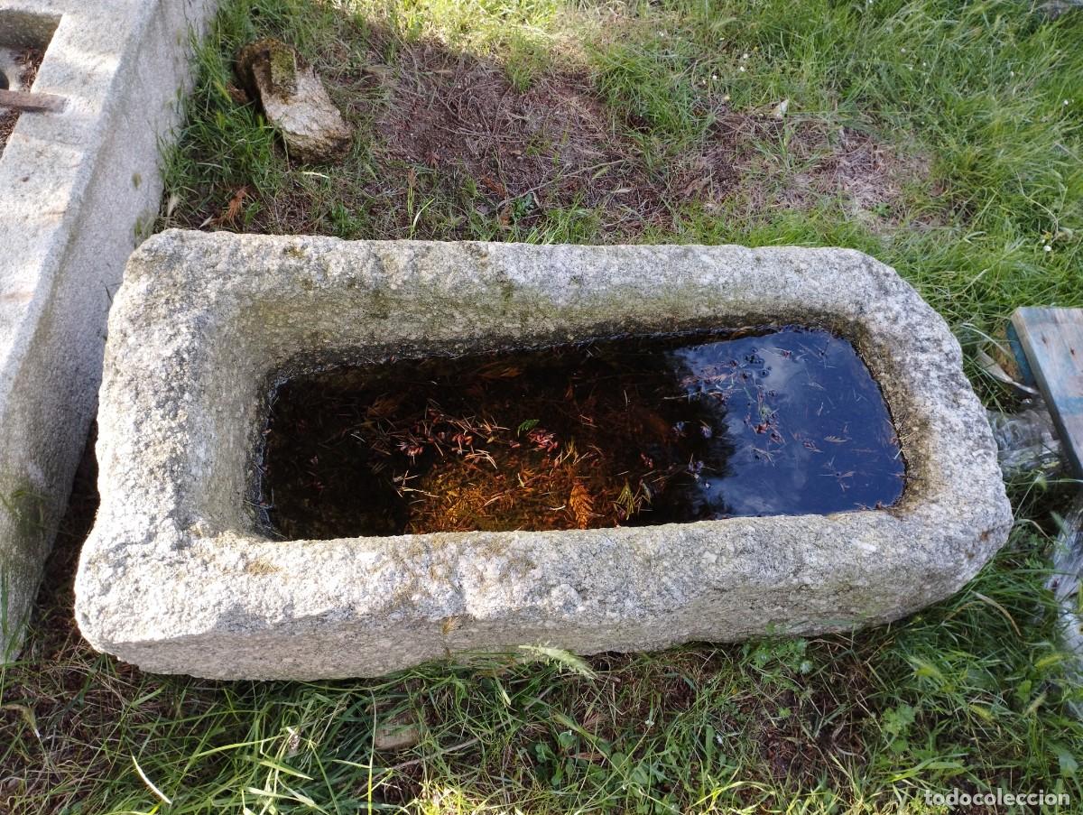 Artesan&iacute;a: Pil&oacute;n R&uacute;stico Rectangular de Granito 125x56x30 / jrsanchezantiques - Foto 7