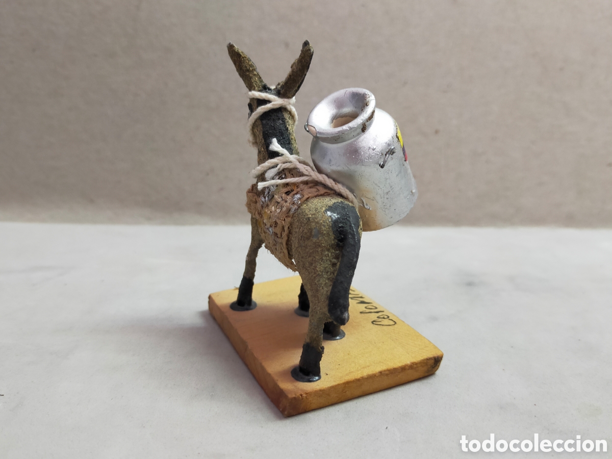 Artesan&iacute;a: BURRITO EN MADERA. COLOMBIA. 7 CM. - Foto 5