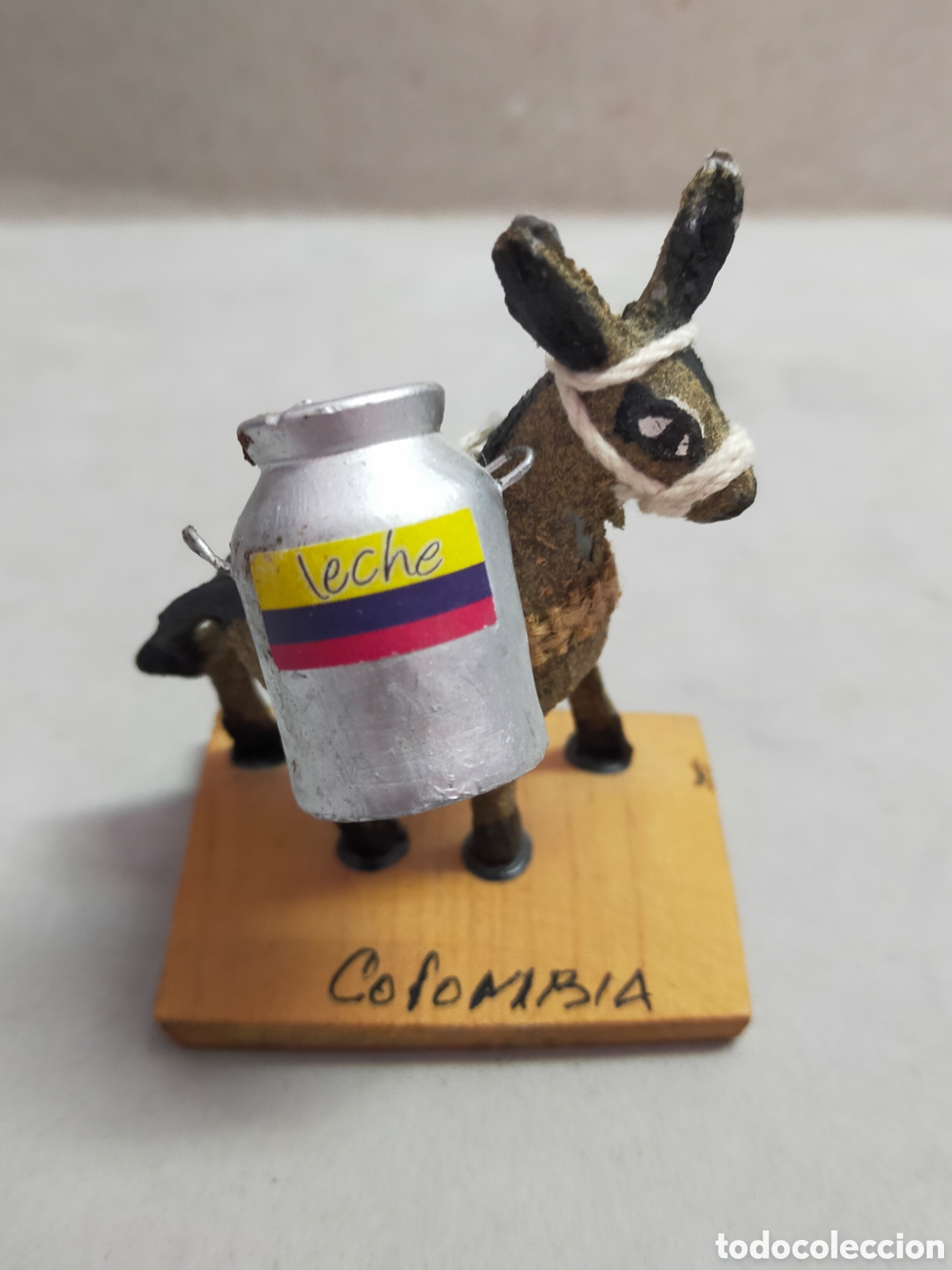 Artesan&iacute;a: BURRITO EN MADERA. COLOMBIA. 7 CM. - Foto 8