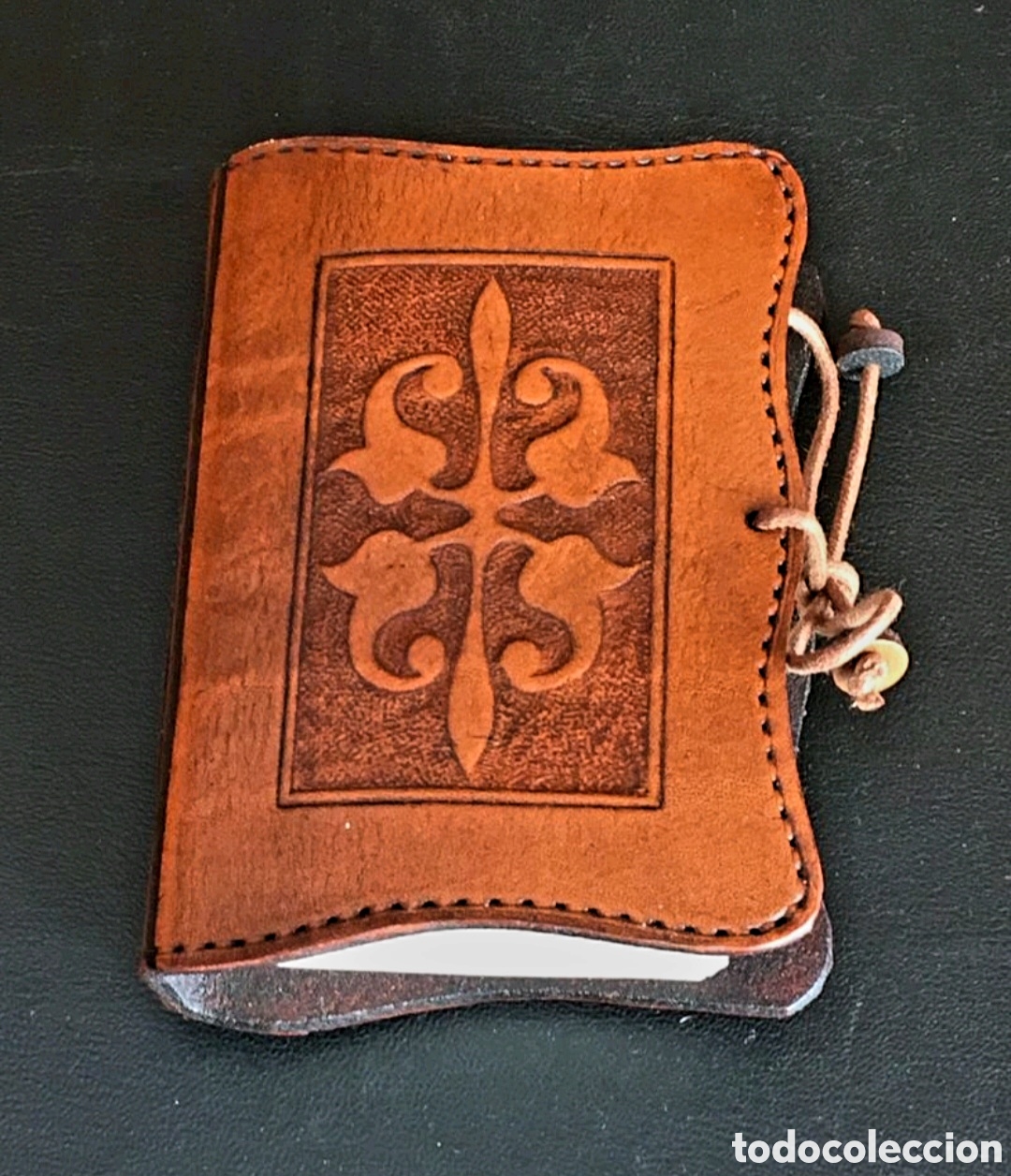 Artesan&iacute;a: Libreta grabada en piel artesanal - Foto 1