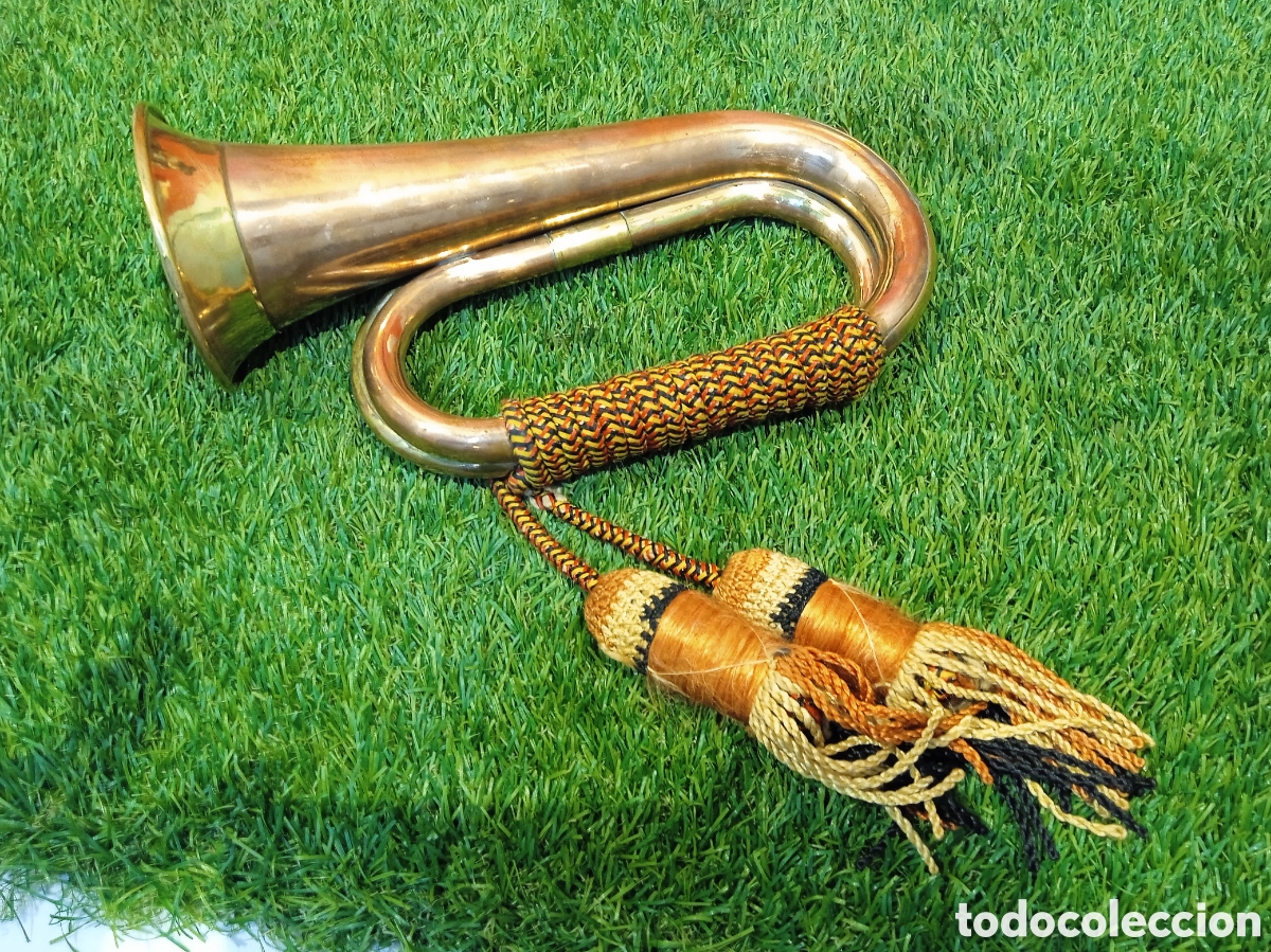 Artesan&iacute;a: CORNETA MILITAR 26 CM DE LARGO. - Foto 1