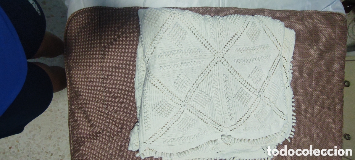 Artesan&iacute;a: Colcha de ganchillo - Foto 3