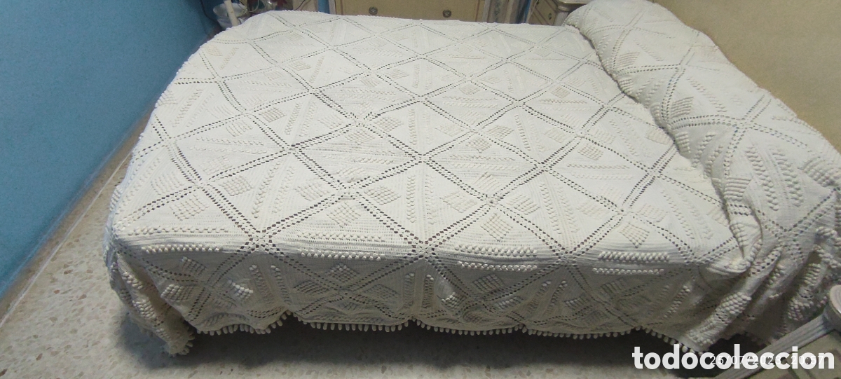 Artesan&iacute;a: Colcha de ganchillo - Foto 1