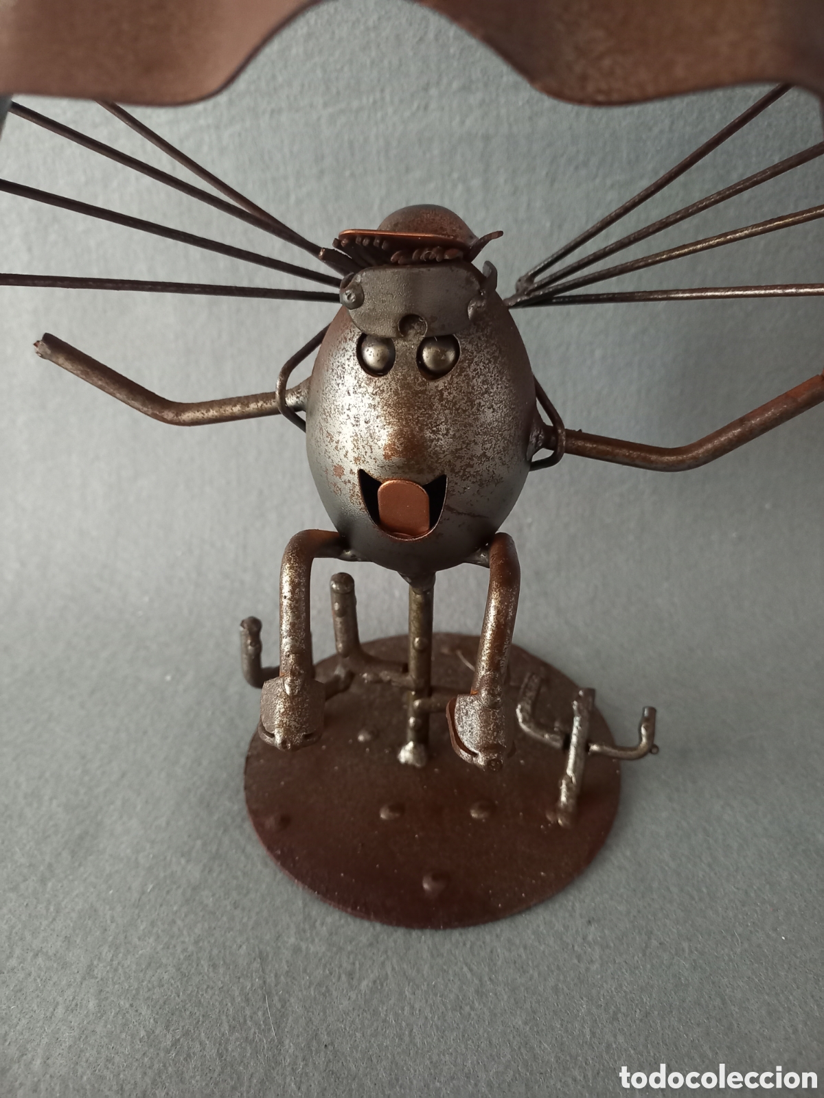 Artesan&iacute;a: Mu&ntilde;eco de hierro, - Foto 3