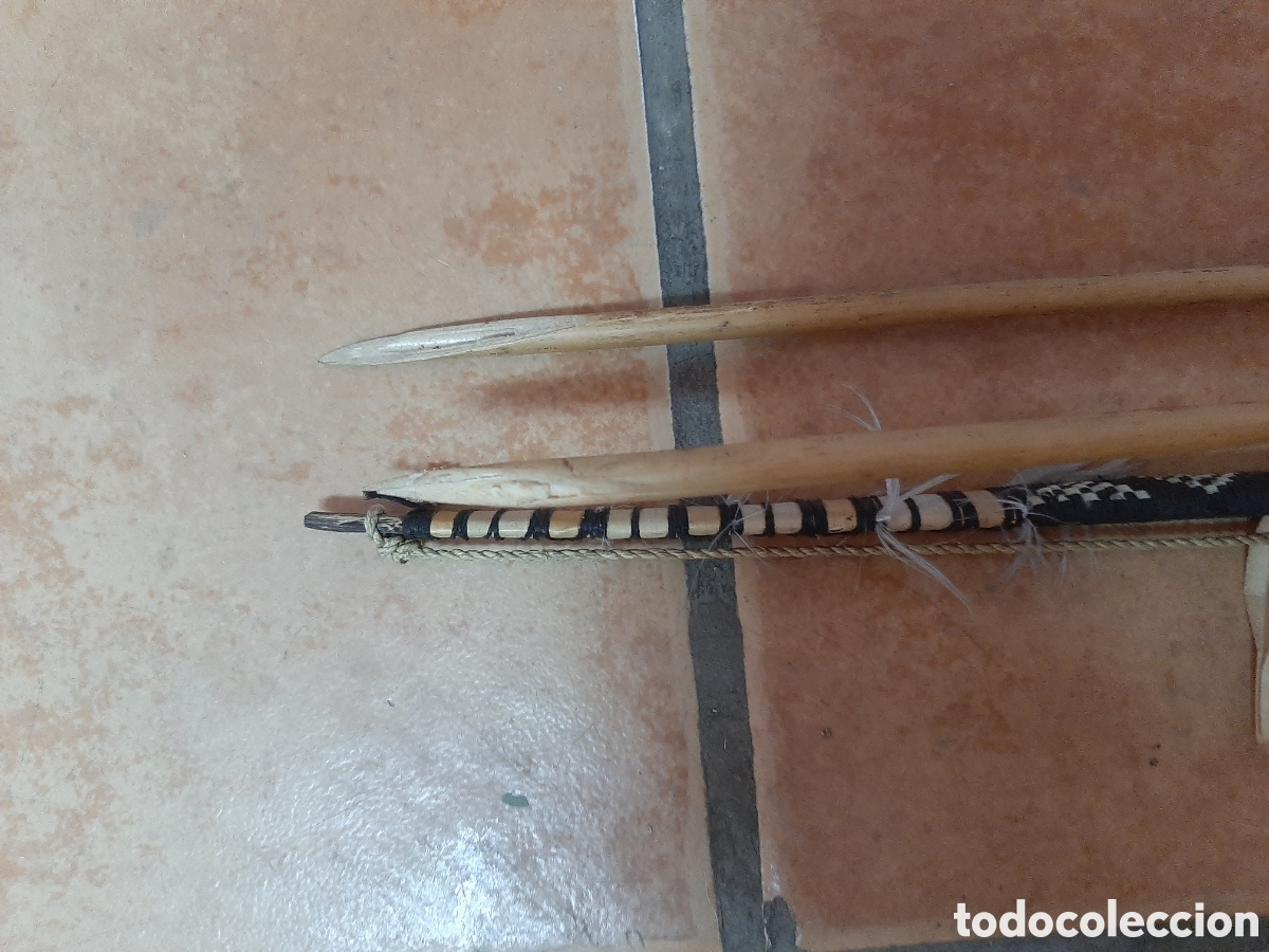 Artesan&iacute;a: ARCO Y DOS FLECHAS TRIBU BORORO AMAZONAS - Foto 5