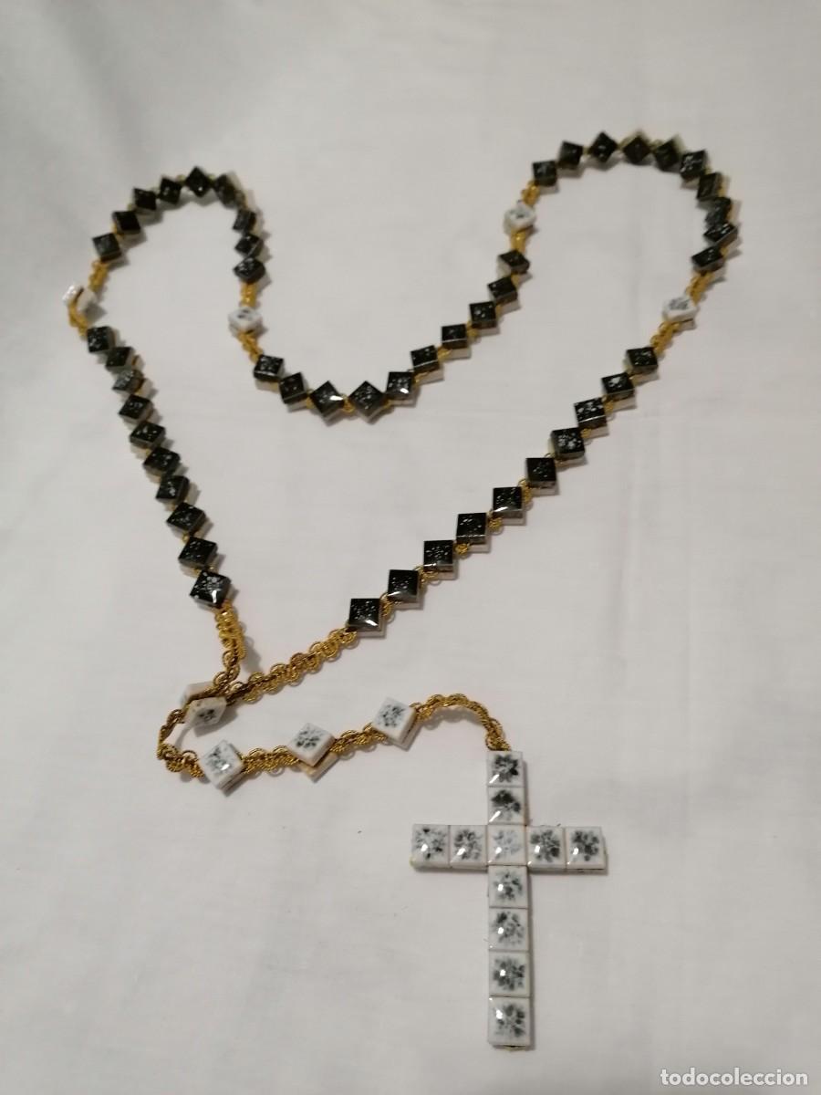 Artesan&iacute;a: Rosario de teselas hecho a mano - Foto 1