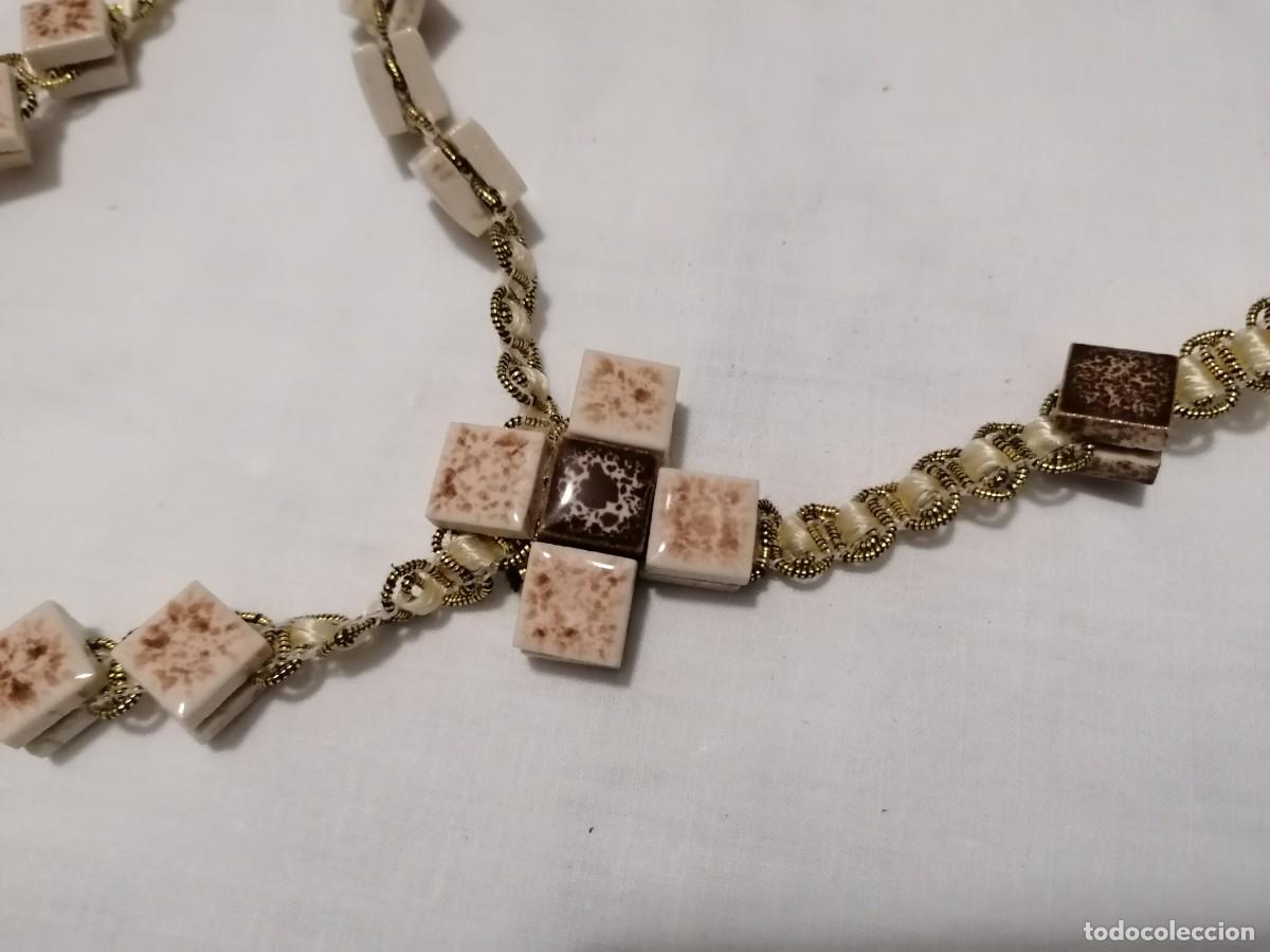 Artesan&iacute;a: Rosario de teselas hecho a mano - Foto 6