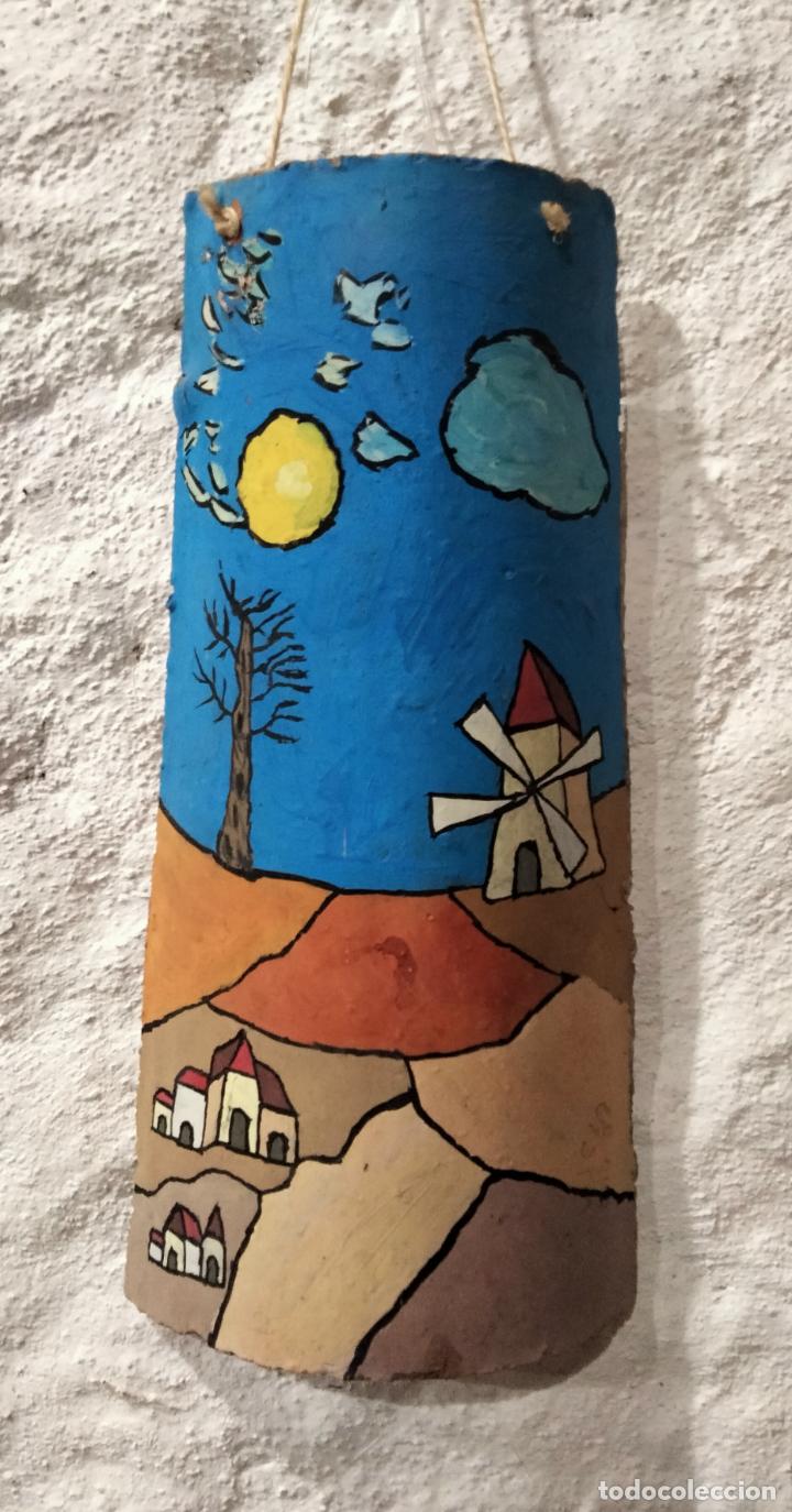 Artesan&iacute;a: Teja decorativa. - Foto 1