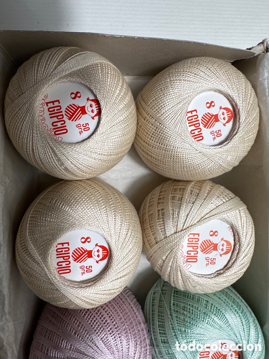 Artesan&iacute;a: Hilo perle algod&oacute;n egipcio - Foto 3