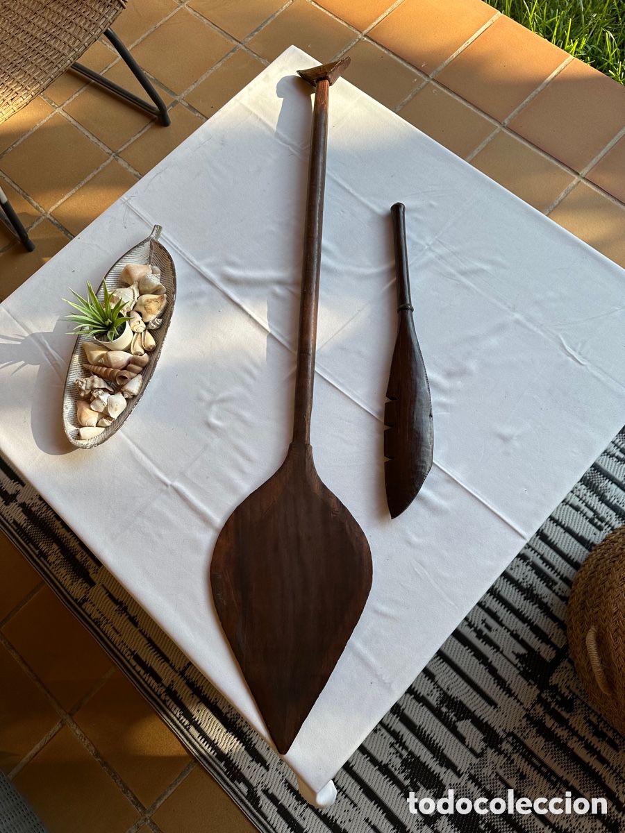 Artesan&iacute;a: Utensilios Amazonia, remos , maza. - Foto 3