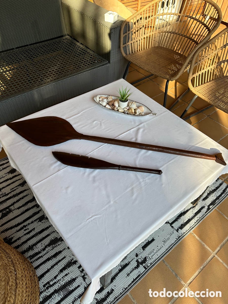 Artesan&iacute;a: Utensilios Amazonia, remos , maza. - Foto 4