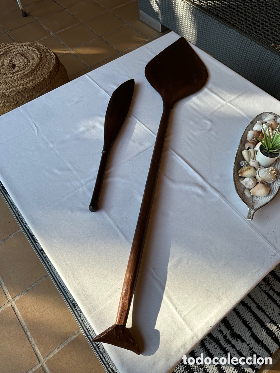 Artesan&iacute;a: Utensilios Amazonia, remos , maza. - Foto 8