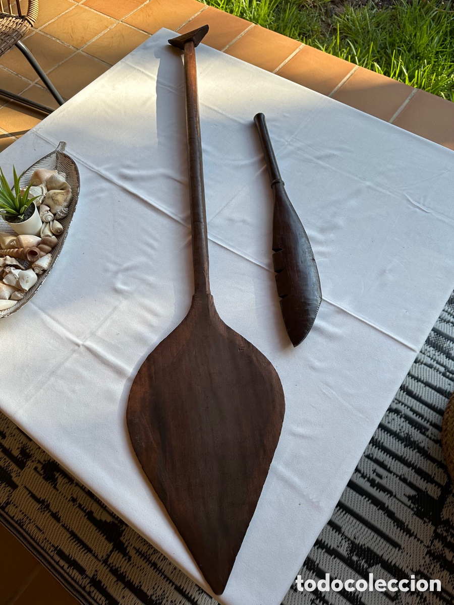 Artesan&iacute;a: Utensilios Amazonia, remos , maza. - Foto 9