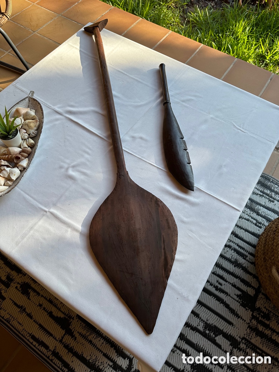 Artesan&iacute;a: Utensilios Amazonia, remos , maza. - Foto 12