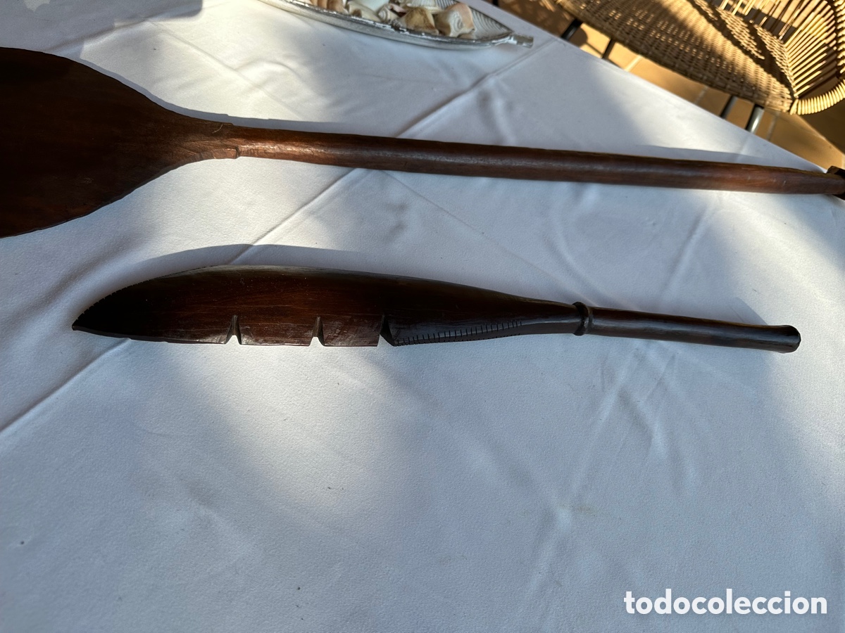 Artesan&iacute;a: Utensilios Amazonia, remos , maza. - Foto 14