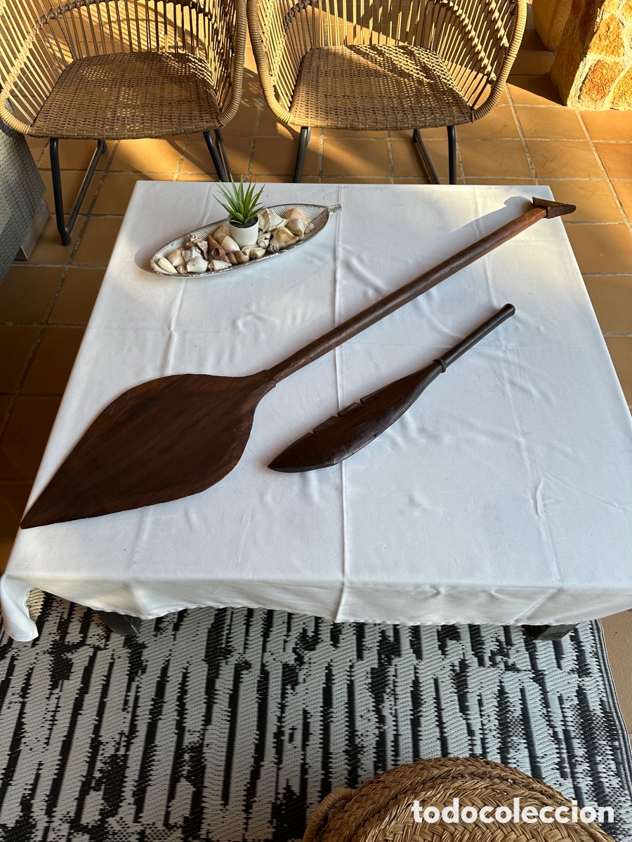 Artesan&iacute;a: Utensilios Amazonia, remos , maza. - Foto 1