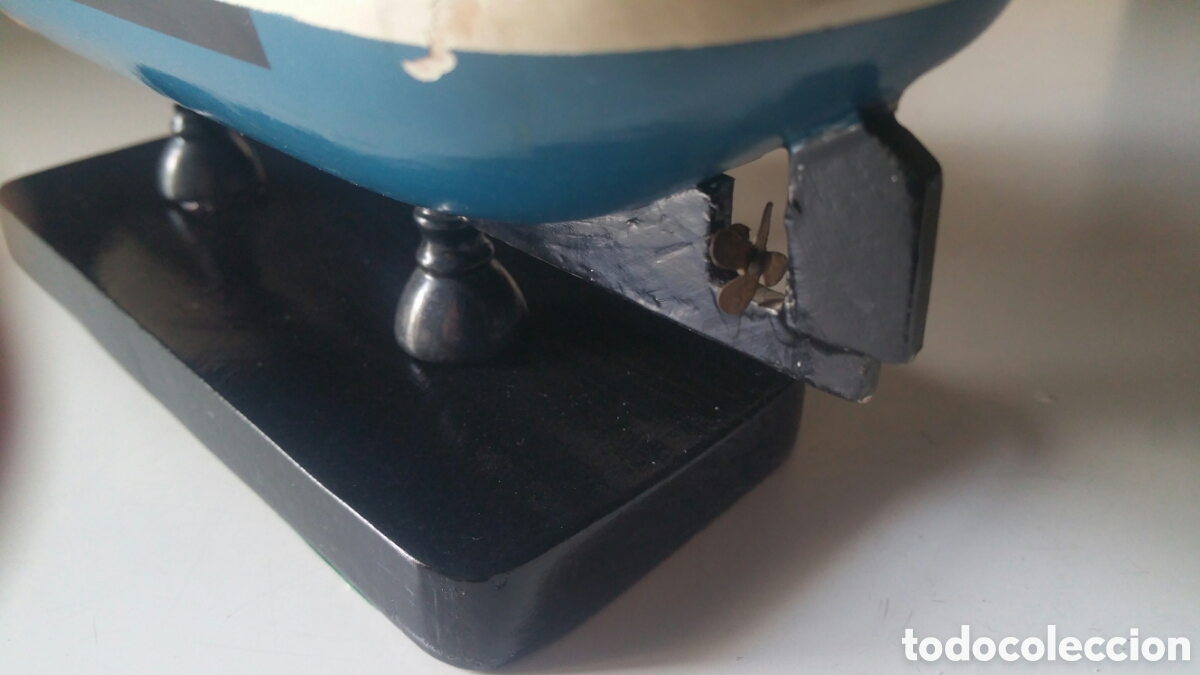 Artesan&iacute;a: Maqueta de barco de pesca de madera. - Foto 7