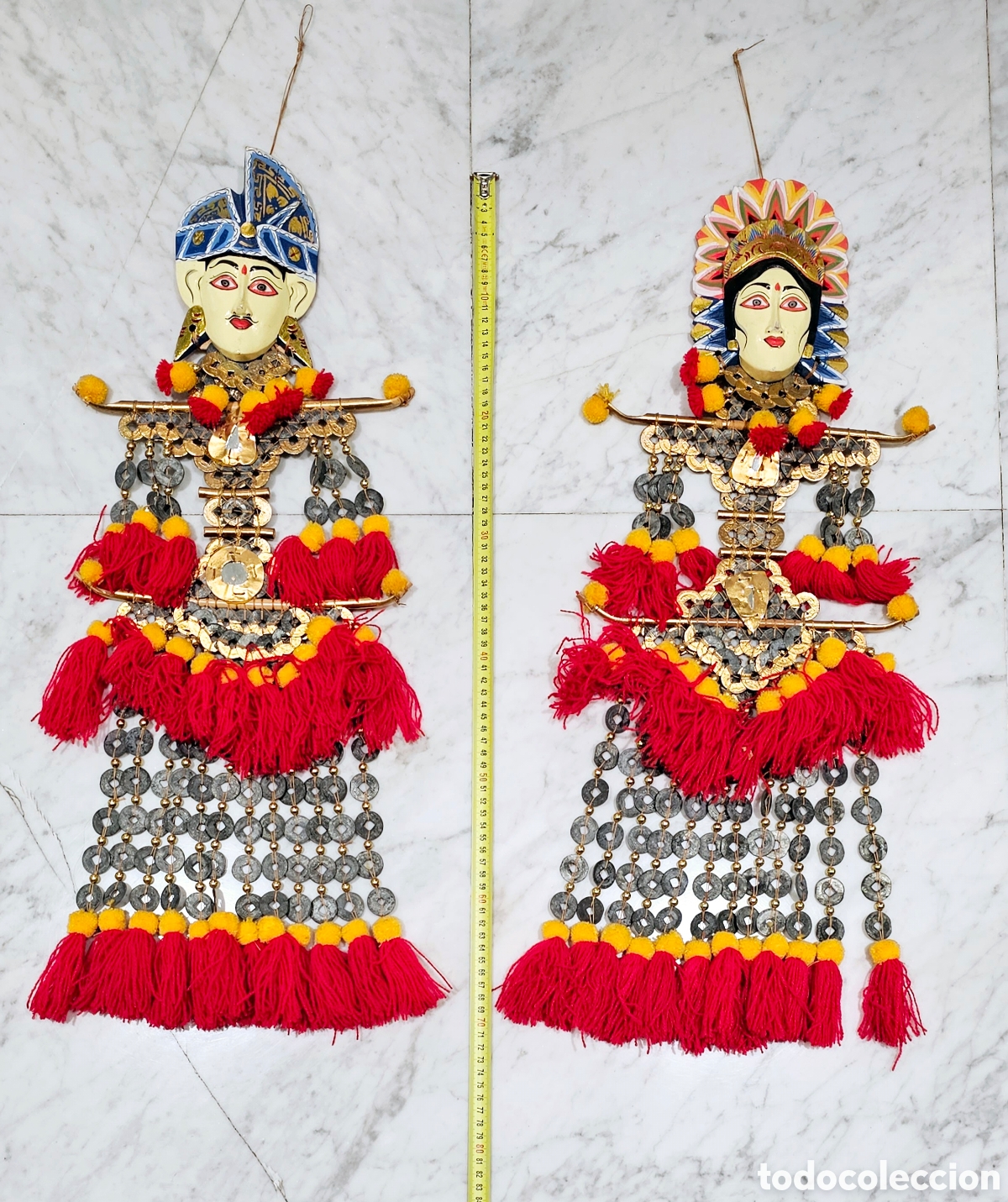 Artesan&iacute;a: Pareja de figuras Balinesas - Foto 6