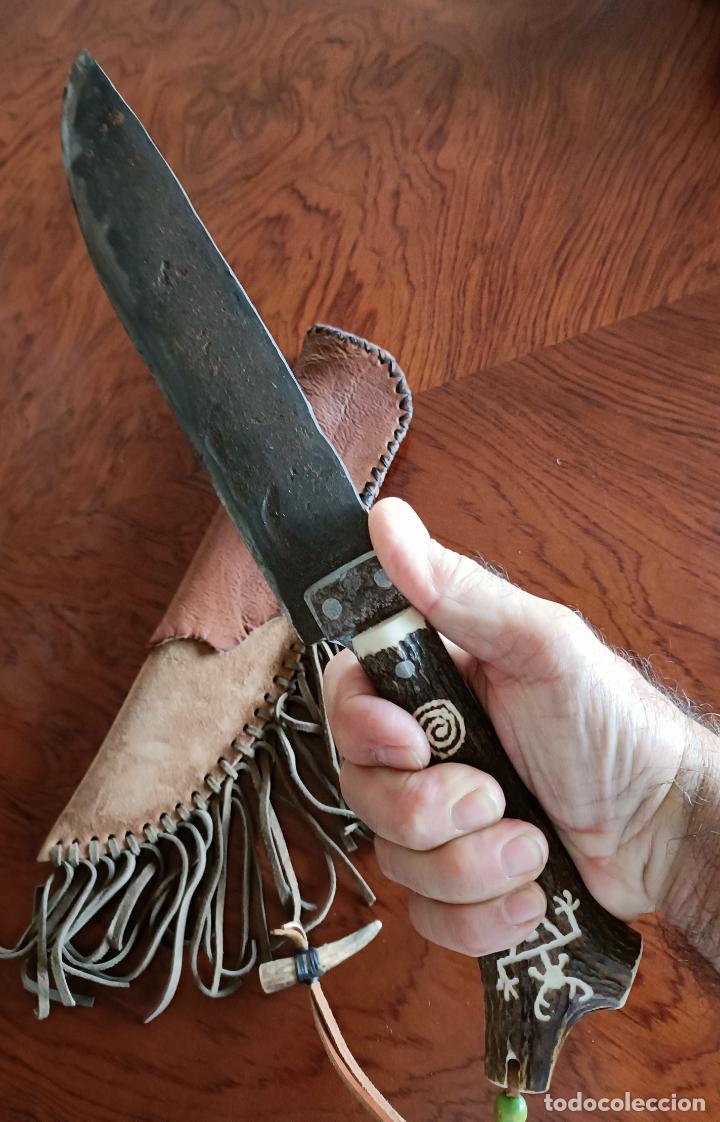 Artesan&iacute;a: CUCHILLO DE LOS INDIOS DE NORTEAM&Eacute;RICA - Foto 9