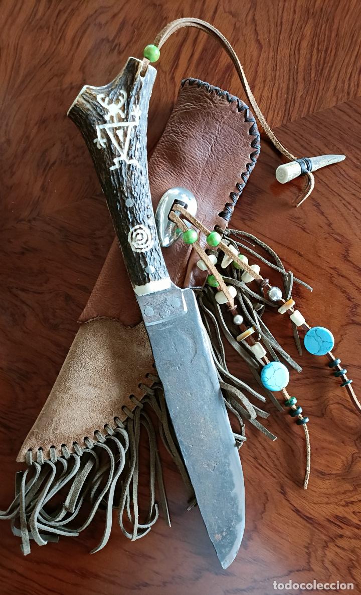 Artesan&iacute;a: CUCHILLO DE LOS INDIOS DE NORTEAM&Eacute;RICA - Foto 1