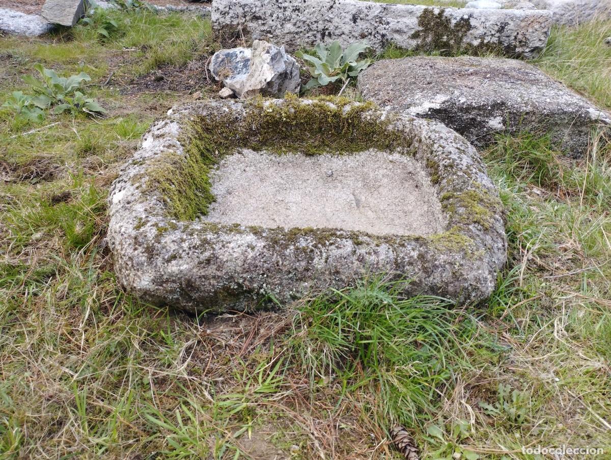 Artesan&iacute;a: Pila R&uacute;stica Rectangular de Granito 77x71x20 / jrsanchezantiques - Foto 1