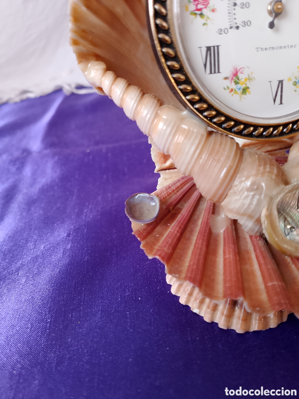 Artesan&iacute;a: Term&oacute;metro entre conchas composici&oacute;n decorativa - Foto 10