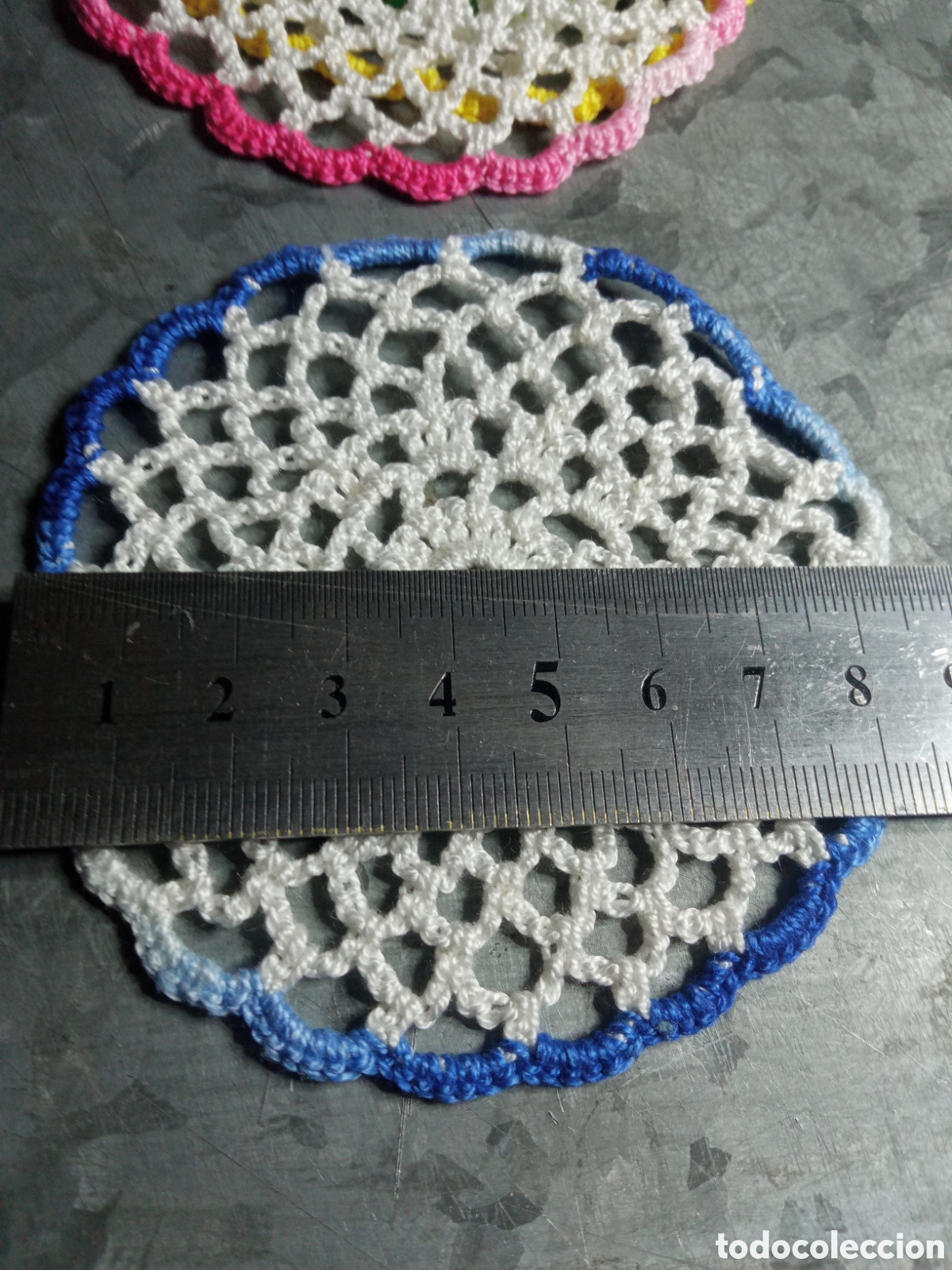 Artesan&iacute;a: 6 posavasos ganchillo - Foto 3