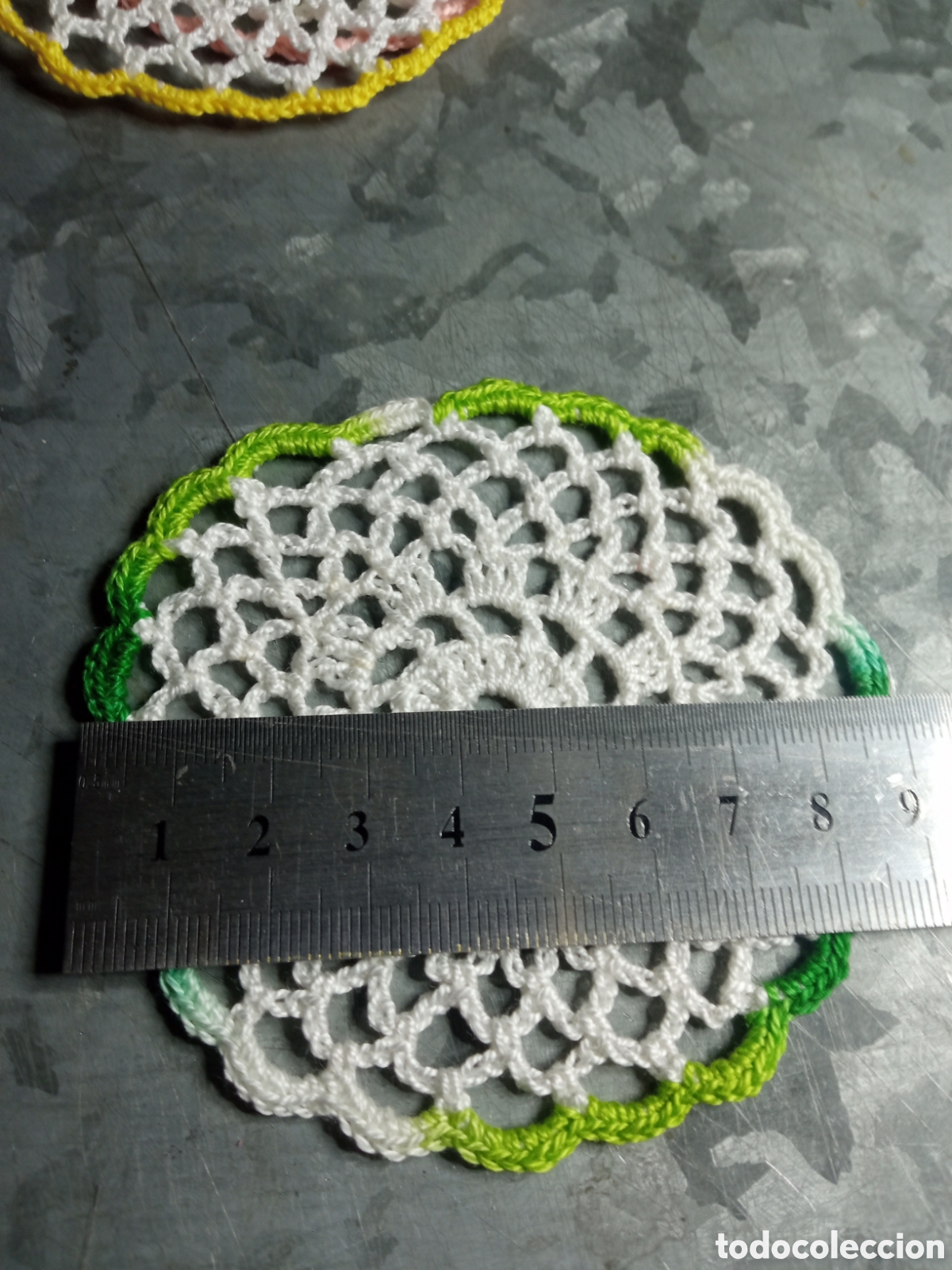 Artesan&iacute;a: 6 posavasos ganchillo - Foto 3