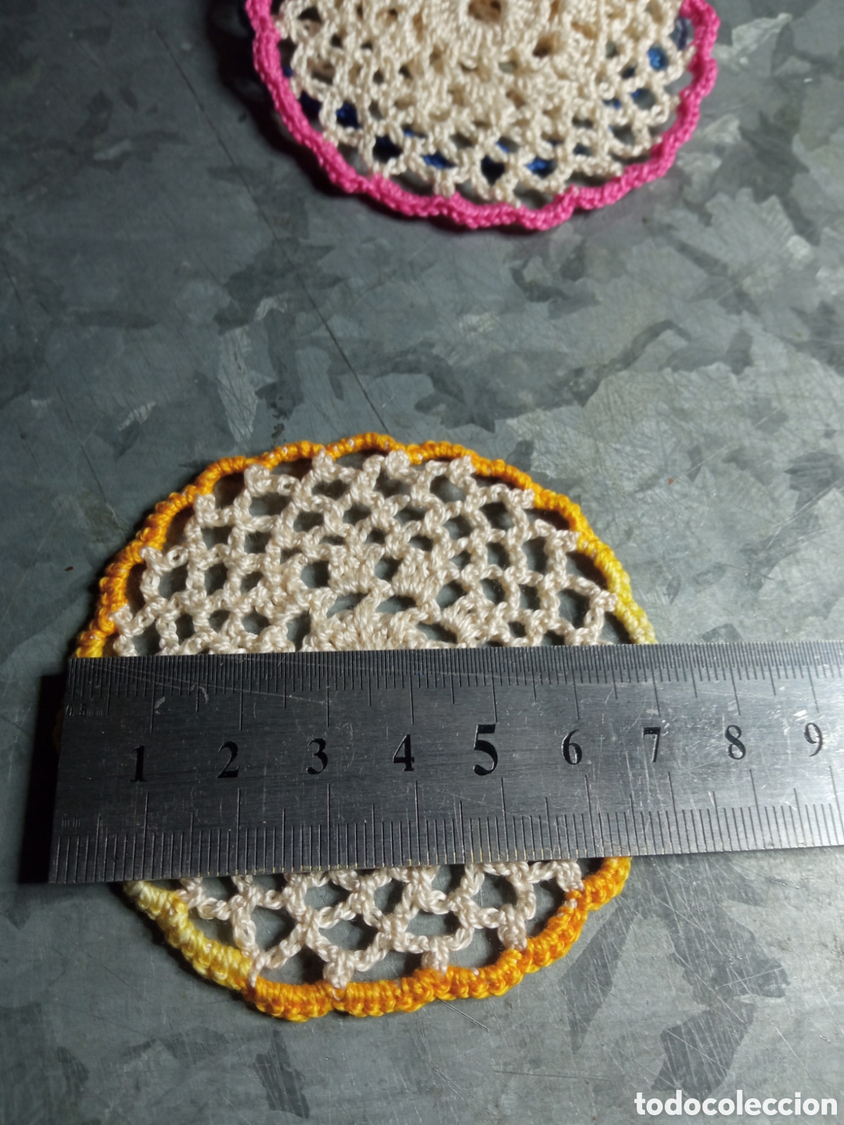 Artesan&iacute;a: 6 posavasos ganchillo - Foto 3