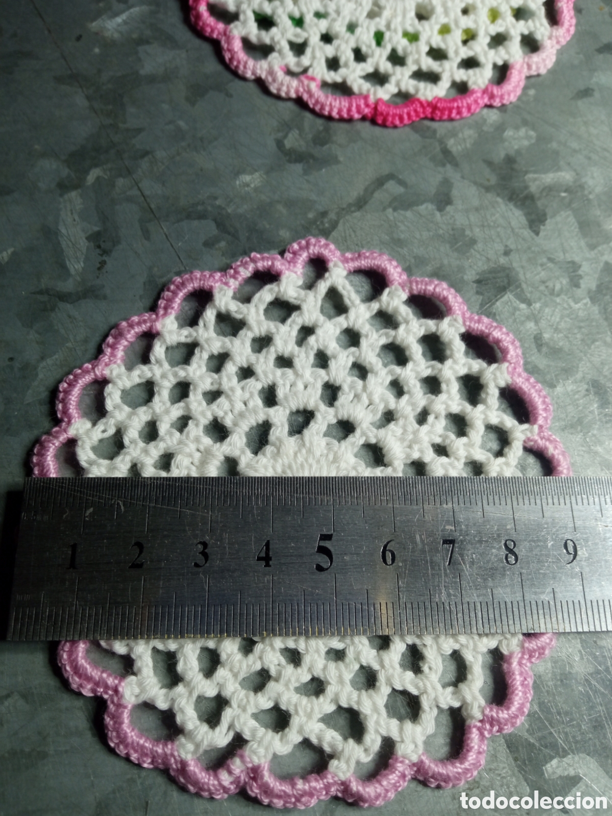 Artesan&iacute;a: 6 posavasos ganchillo - Foto 3